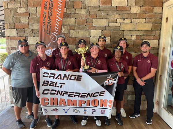 SCHS Boys OBC Golf Champions 2024